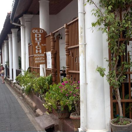 Hotel Old Dutch House Galle Exterior foto